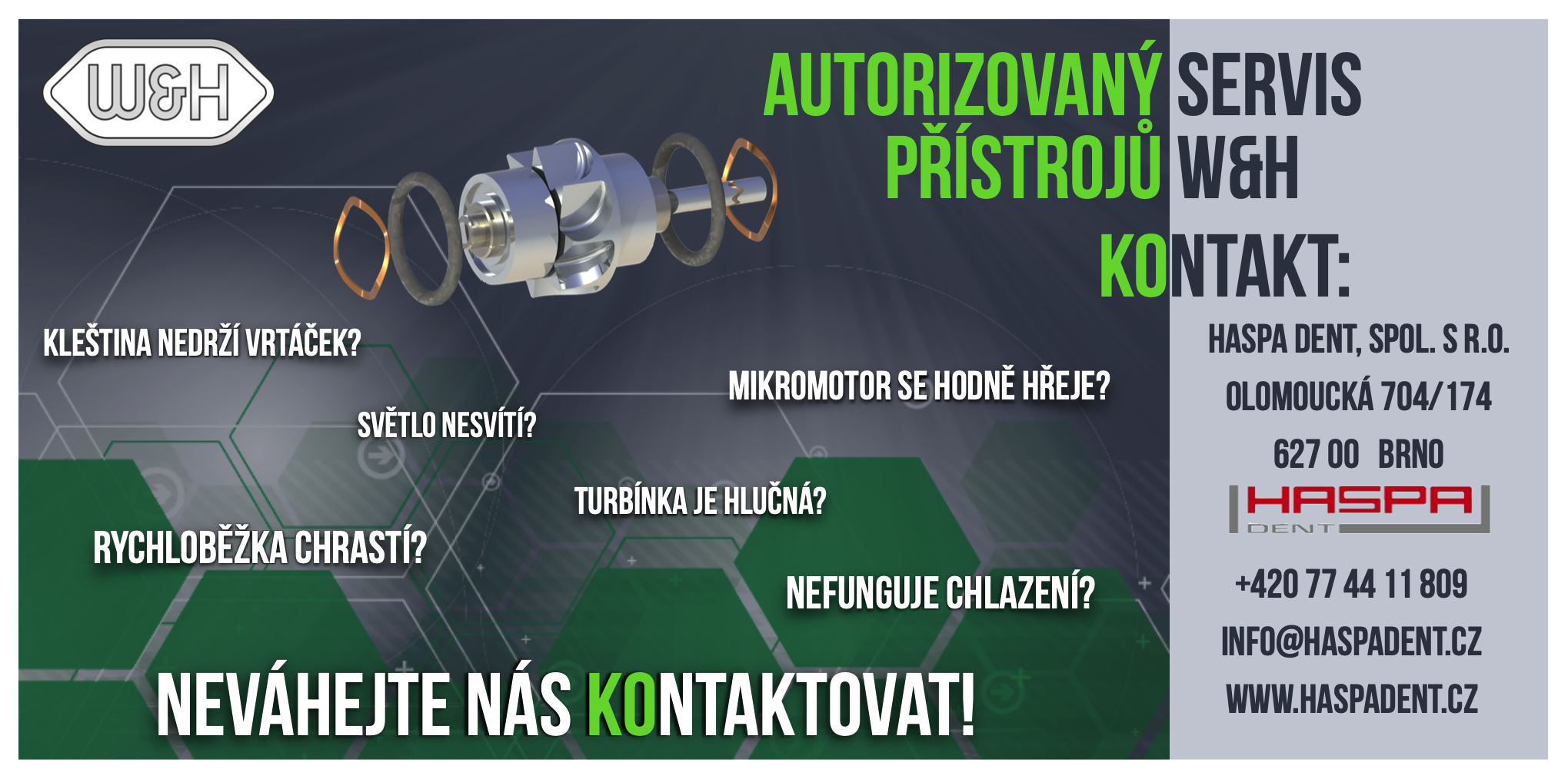nabidka servisu WH